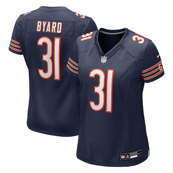 Kevin Byard Chicago Bears Nike Women's Team Game Jersey -  Navy
