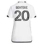 Christian Benteke D.C. United adidas Women's 2024 The Cherry Blossom Kit Replica Player Jersey - White