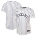 Colorado Rockies Nike Youth Home Replica Jersey - White