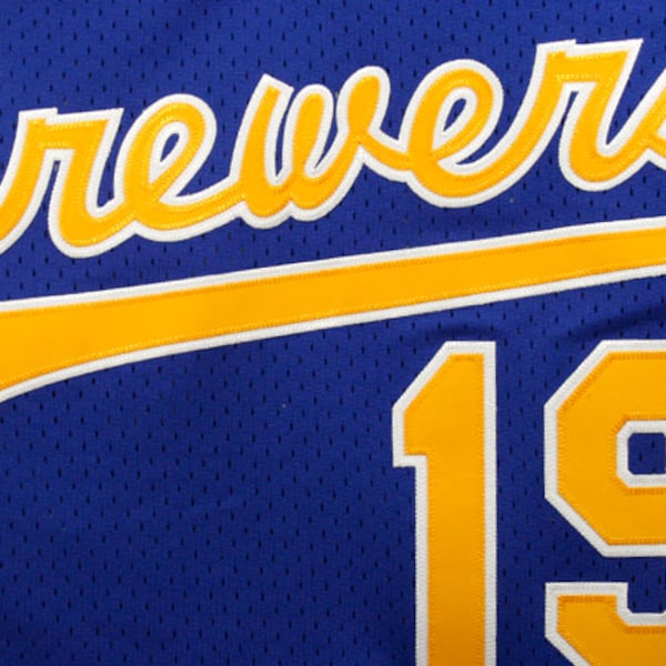 Robin Yount Milwaukee Brewers Cooperstown Mesh Batting Practice Jersey - Royal