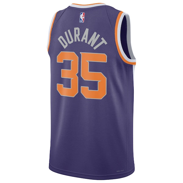 Kevin Durant Phoenix Suns Nike Unisex Swingman Jersey - Icon Edition - Purple/White
