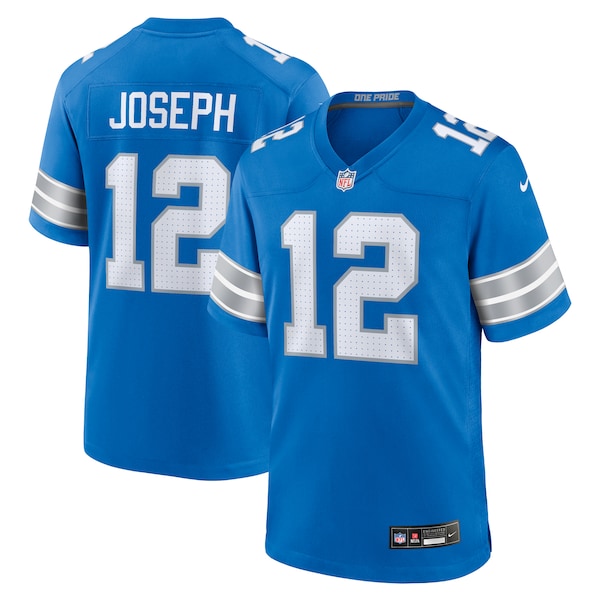 Brandon Joseph Detroit Lions Nike Team Game Jersey -  Blue