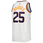 Mikal Bridges Phoenix Suns Nike Unisex Swingman Jersey - Association Edition - White/Purple