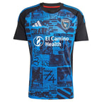 Josef Martinez San Jose Earthquakes adidas 2025 Headliner Replica Player Jersey - Black