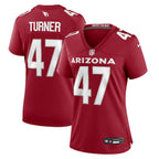 Ezekiel Turner Arizona Cardinals Nike Women's Team Game Jersey -  Cardinal