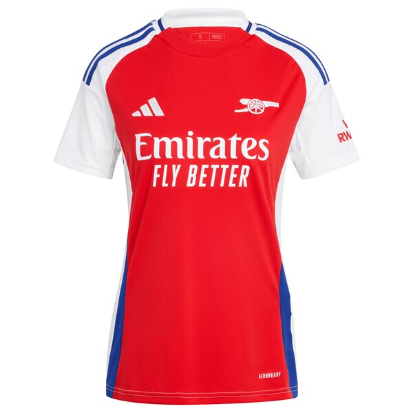 Gabriel Martinelli Arsenal adidas Women's 2024/25 Home Replica Player Jersey – Red