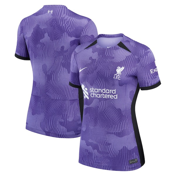 Liverpool Nike Women's 2023/24 Third Stadium Replica Jersey - Purple