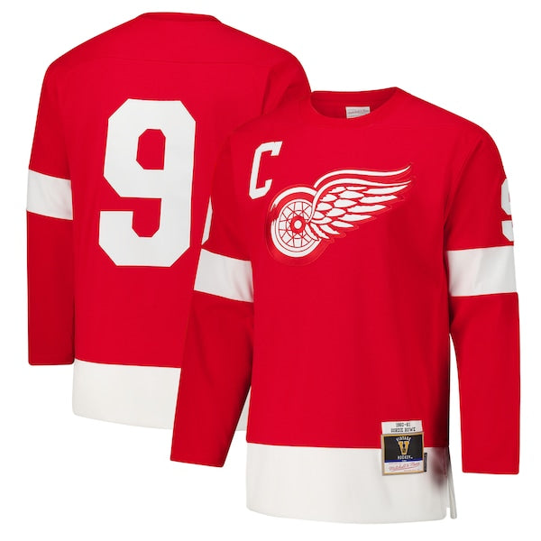 Gordie Howe Detroit Red Wings 1960-61 Power Play Jersey - Red
