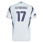 Brian Gutierrez Chicago Fire adidas 2025 The Municipal Kit Authentic Player Jersey - Light Blue