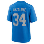 Alex Anzalone Detroit Lions Nike Alternate Game Jersey -  Blue