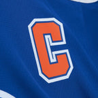 Wayne Gretzky Edmonton Oilers Big & Tall 1986 Captain Patch Blue Line Player Jersey - Royal