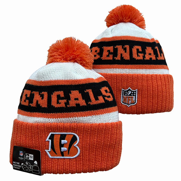 CINCINNATI BENGALS KNIT HAT