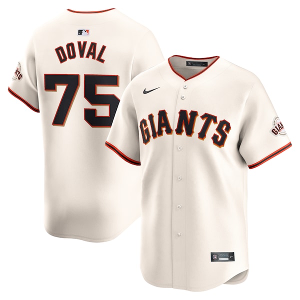 Camilo Doval San Francisco Giants Nike Home Limited Player Jersey - Cream