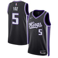 De'Aaron Fox Sacramento Kings Nike Unisex Swingman Jersey - Icon Edition - Black/White