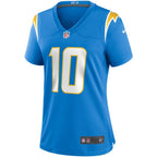 Justin Herbert Los Angeles Chargers Nike Women's Game Jersey - Powder Blue/Navy/Royal
