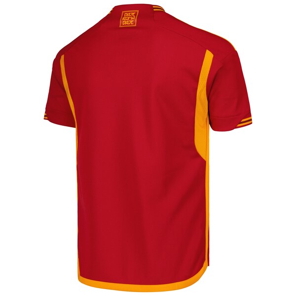 AS Roma adidas Youth 2023/24 Home Replica Jersey - Red