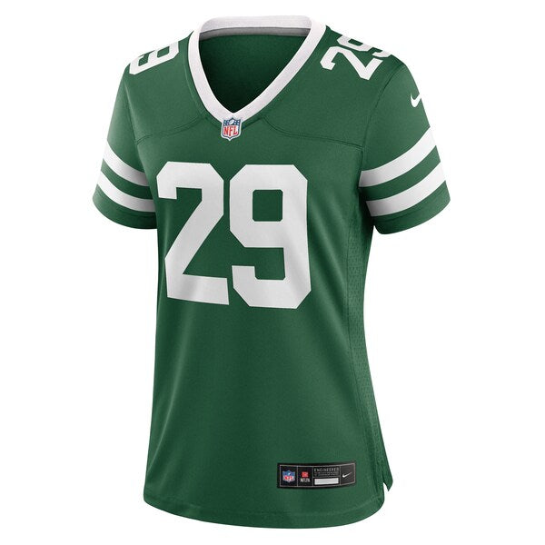 Jarrick Bernard Converse New York Jets Nike Women's Team Game Jersey - Legacy Green