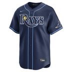 Tampa Bay Rays Nike Away Limited Custom Jersey - Navy