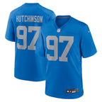 Aidan Hutchinson Detroit Lions Nike Alternate Game Jersey -  Blue
