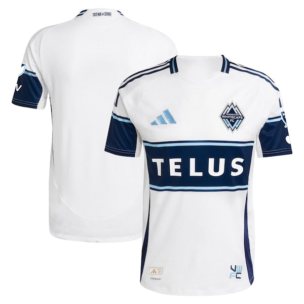Vancouver Whitecaps FC adidas 2025 The Peak Authentic Jersey - White