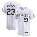 Kris Bryant Colorado Rockies Nike Home Elite Jersey - White