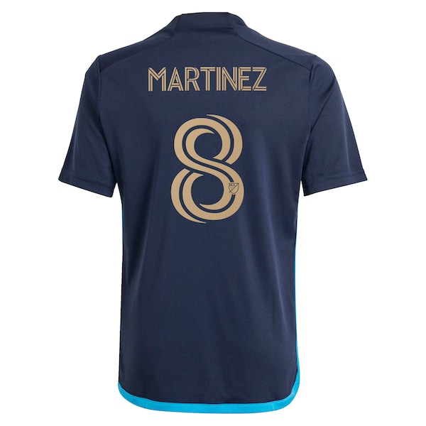 Jose Martinez Philadelphia Union adidas Youth 2024 The XV Kit Replica Player Jersey – Navy