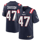 K'Lavon Chaisson New England Patriots Nike Team Game Jersey -  Navy