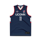 NCAA Men's Basketball : Alex Karaban - National Champions Navy Basketball Jersey