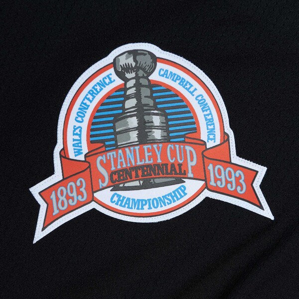 Luc Robitaille Los Angeles Kings Alternate Captain Patch 1992/93 Blue Line Player Jersey - Black