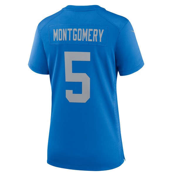 David Montgomery Detroit Lions Nike Women's Alternate Game Jersey - Blue