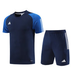 Adidas Short Sleeve Training Jersey Set - AD03- Dark Blue