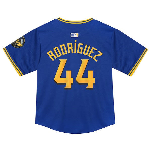 Seattle Mariners Nike Toddler City Connect Limited Player Jersey - Navy