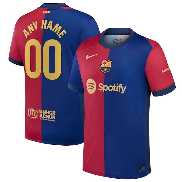 Barcelona Nike 2024/25 Home Replica Custom Jersey - Royal