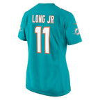 David Long Jr. Miami Dolphins Nike Women's  Game Jersey -  Aqua