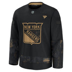 New York Rangers  2024 Military Appreciation Practice Jersey - Black