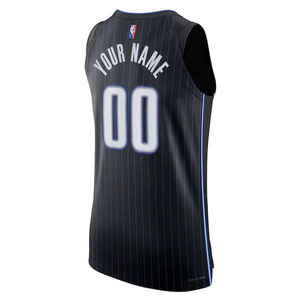 Orlando Magic Nike 2021/22 Diamond Authentic Custom Jersey - Icon Edition - Black