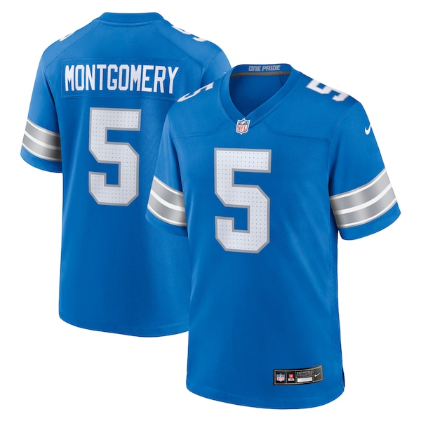 David Montgomery Detroit Lions Nike Game Jersey - Blue