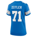Kevin Zeitler Detroit Lions Nike Women's Game Jersey -  Blue
