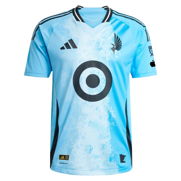 Minnesota United FC adidas 2025 CONVERGENCE Authentic Custom Jersey - Blue