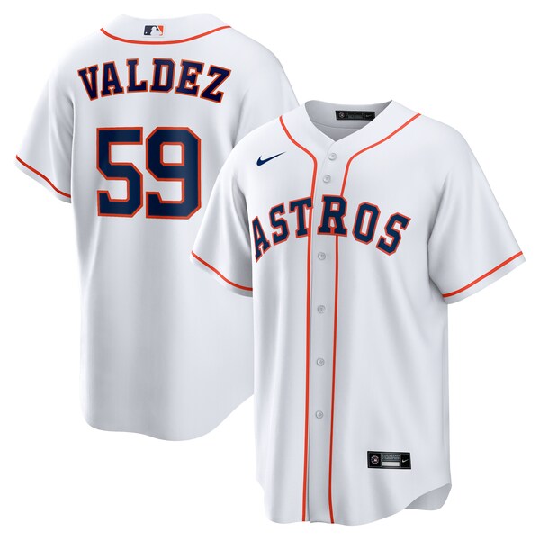Framber Valdez Houston Astros Nike Home Replica Jersey - White