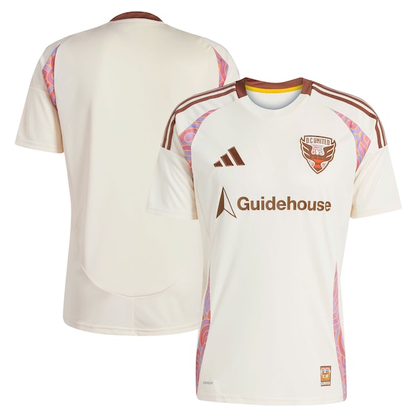 D.C. United adidas 2025 The Soul Kit Replica Jersey - Natural