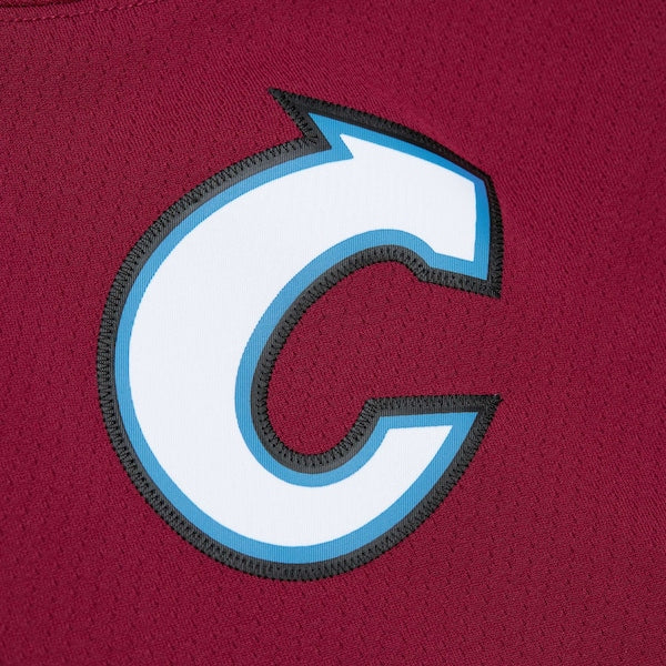 Joe Sakic Colorado Avalanche 2001/02 Blue Line Alternate Player Jersey - Burgundy