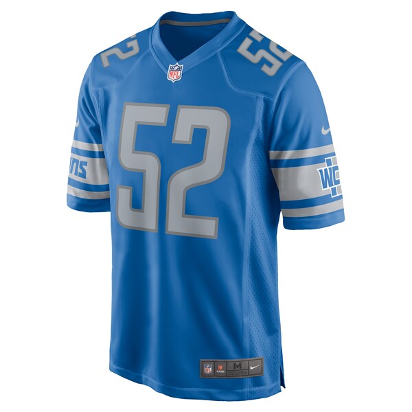 Raymond Johnson III Detroit Lions Nike Team Game Jersey -  Blue