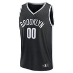 Egor Demin Brooklyn Nets  2025 NBA Draft First Round Pick Fast Break Replica Jersey - Icon Edition - Black