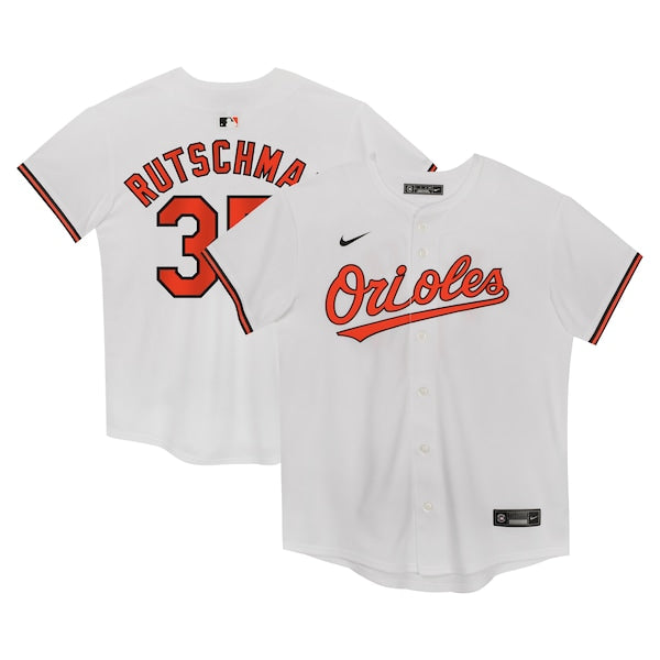 Adley Rutschman Baltimore Orioles Nike Preschool Home Game Jersey - White