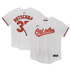 Adley Rutschman Baltimore Orioles Nike Preschool Home Game Jersey - White