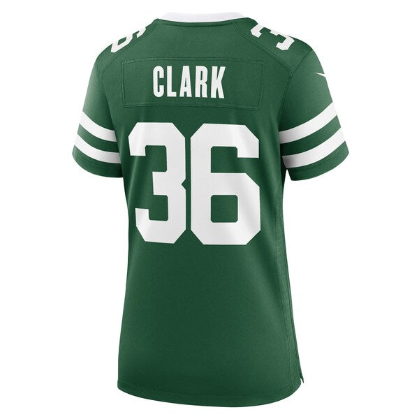 Chuck Clark New York Jets Nike Women's Team Game Jersey - Legacy Green