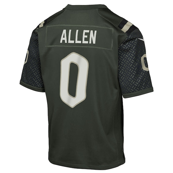 Braelon Allen New York Jets Nike Youth 2025 Rivalries Collection Game Jersey - Gotham Green