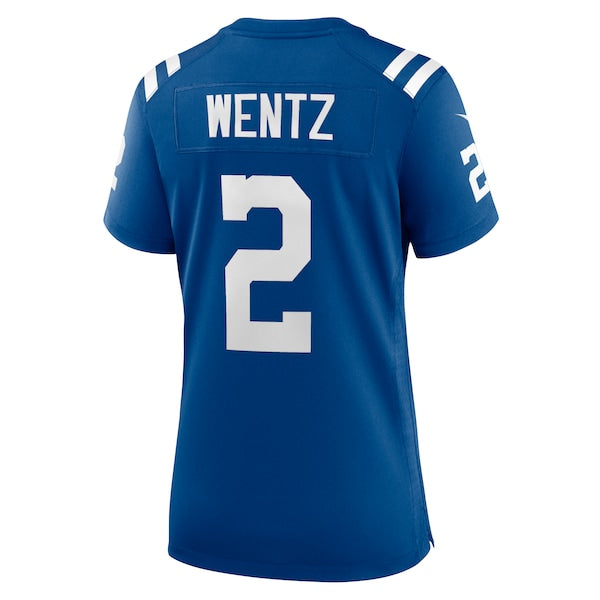 Carson Wentz Indianapolis Colts Nike Women's Game Jersey - Royal/White