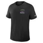 Green Bay Packers Nike 2025 NFL Crucial Catch Tri-Blend Dri-FIT T-Shirt - Black